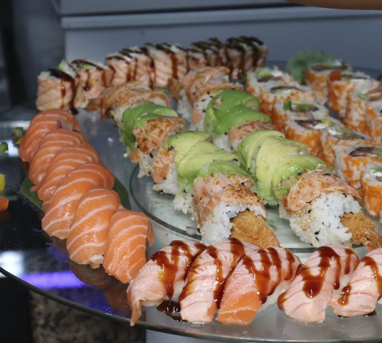 tabla de sushi variado