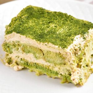 Tiramisú De Té Matcha